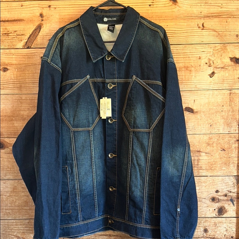 Sean John Denim Jacket - Dark Blue